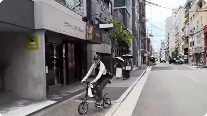 四ツ橋駅からの道のり